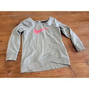 Nike Baby Girls Long Sleeves Crewneck Top 18m EUC